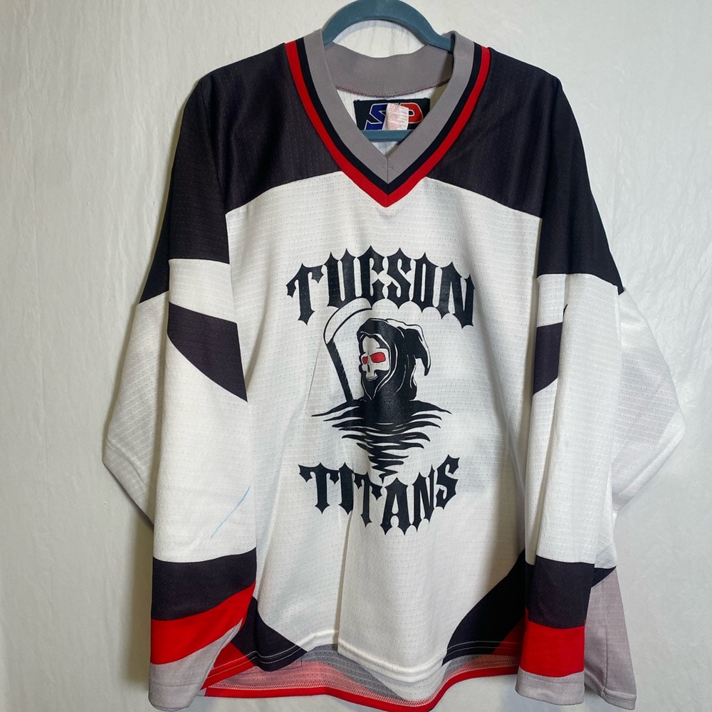 Tucson Titans Grim Reaper Hockey Jersey